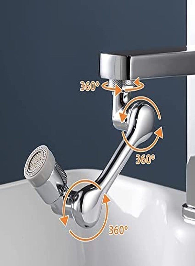 see ever 1080 Rotating Faucet Extender Aerator, Faucet Aerator 1080 Degree Faucet Extender for Sink, Kitchen Faucet, Flexible, Rotating Universal Faucet - Image 3